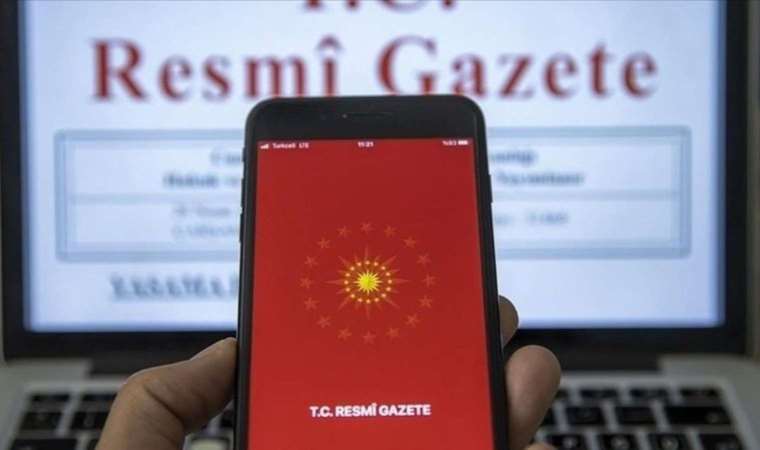 Cumhurbaşkanı kararları Resmi Gazete’de