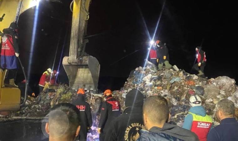 Belediye işçisi çöplükte kayboldu! Arama çalışması başlatıldı…