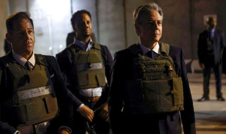 ABD Dışişleri Bakanı Blinken, Bağdat’ta protesto edildi