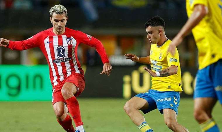 Atletico Madrid’e Las Palmas şoku!