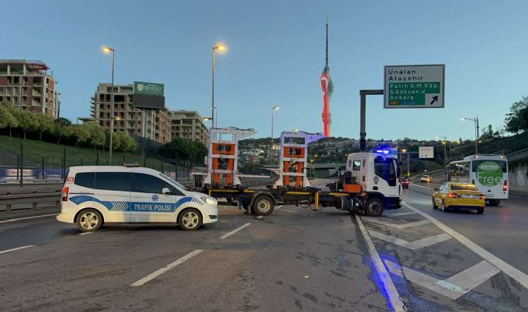 45. İstanbul Maratonu nedeniyle 15 Temmuz Şehitler Köprüsü trafiğe kapatıldı