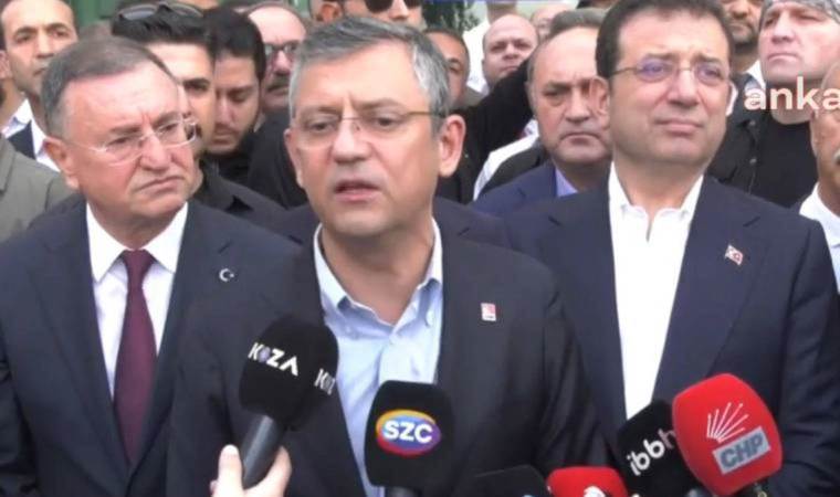 CHP lideri Özgür Özel ve İBB Başkanı Ekrem İmamoğlu Hatay’da!