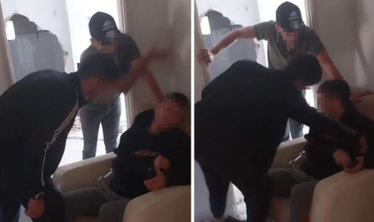 ‘Sevgilime yazdın’ dedi, metruk binada darbetti