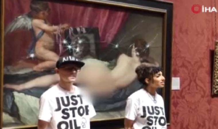 İhlas Haber Ajansı, ‘Aynadaki Venüs’ tablosundaki çıplak kadını sansürledi