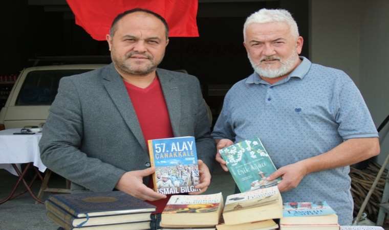 Emekli polis memurundan ROSAK’A kitap bağışı