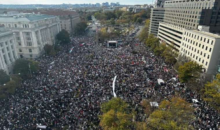 ABD’de Filistin’e destek gösterileri sürüyor