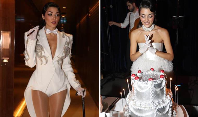 Hande Erçel 30. yaşını kostüm partisiyle kutladı, ‘Hakan Sabancı’ ayrıntısı dikkat çekti