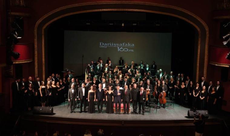 Darüşşafaka Kantatı’nın dünya prömiyeri yapıldı