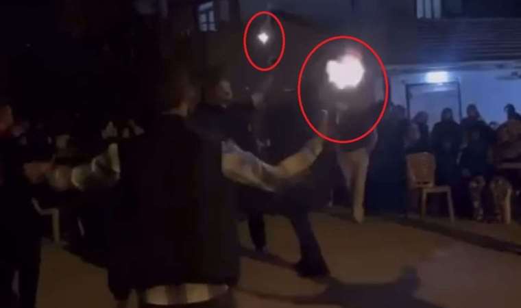 Asker eğlencesinde havaya ateş açtılar… Yakalandılar