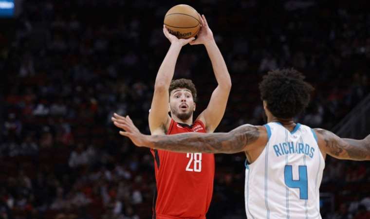 Milli basketbolcu Alperen Şengün NBA tarihine geçti!