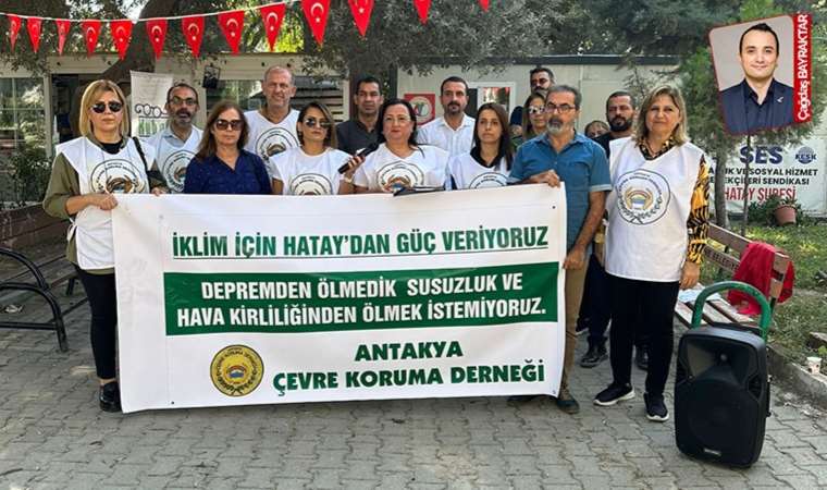 Çevre örgütünden eylem günü açıklaması: ‘Depremden ölmedik, hava kirliliği ve susuzluktan ölmek istemiyoruz’