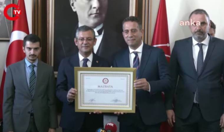 Son dakika haberi… CHP lideri Özgür Özel, mazbatasını aldı