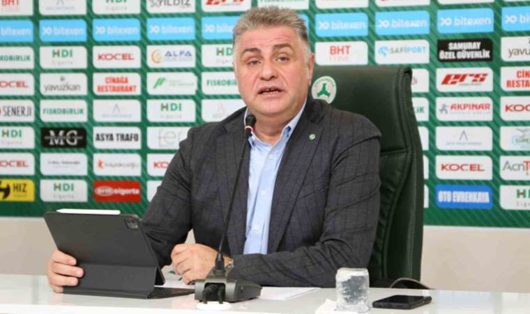 Giresunspor Başkanı Nahid Yamak’tan açıklama: ‘Kulübümüz borç batağında’