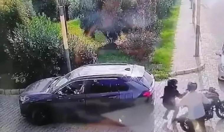 Ukraynalı turistin gasp intikamı kamerada