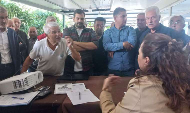 Köylüler Yatağan’da madene karşı topraklarını savundu, halkın katılım toplantısını engelledi…