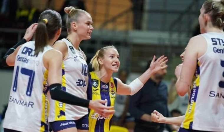 Fenerbahçe Opet taraftarıyla kazandı