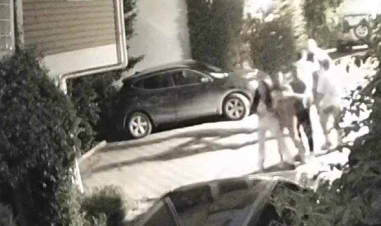 Komşularıyla da kavga etmişler: Dilan-Engin Polat çiftinin görüntüleri ortaya çıktı