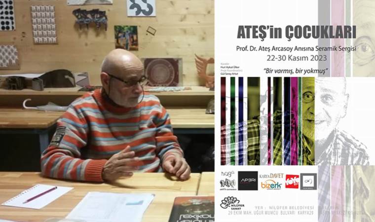 Prof. Dr. Arcasoy’un anısına düzenlenen ‘Ateş’in Çocukları’ adlı sergi yarın açılıyor: Ateş, seramik  ve özlem…