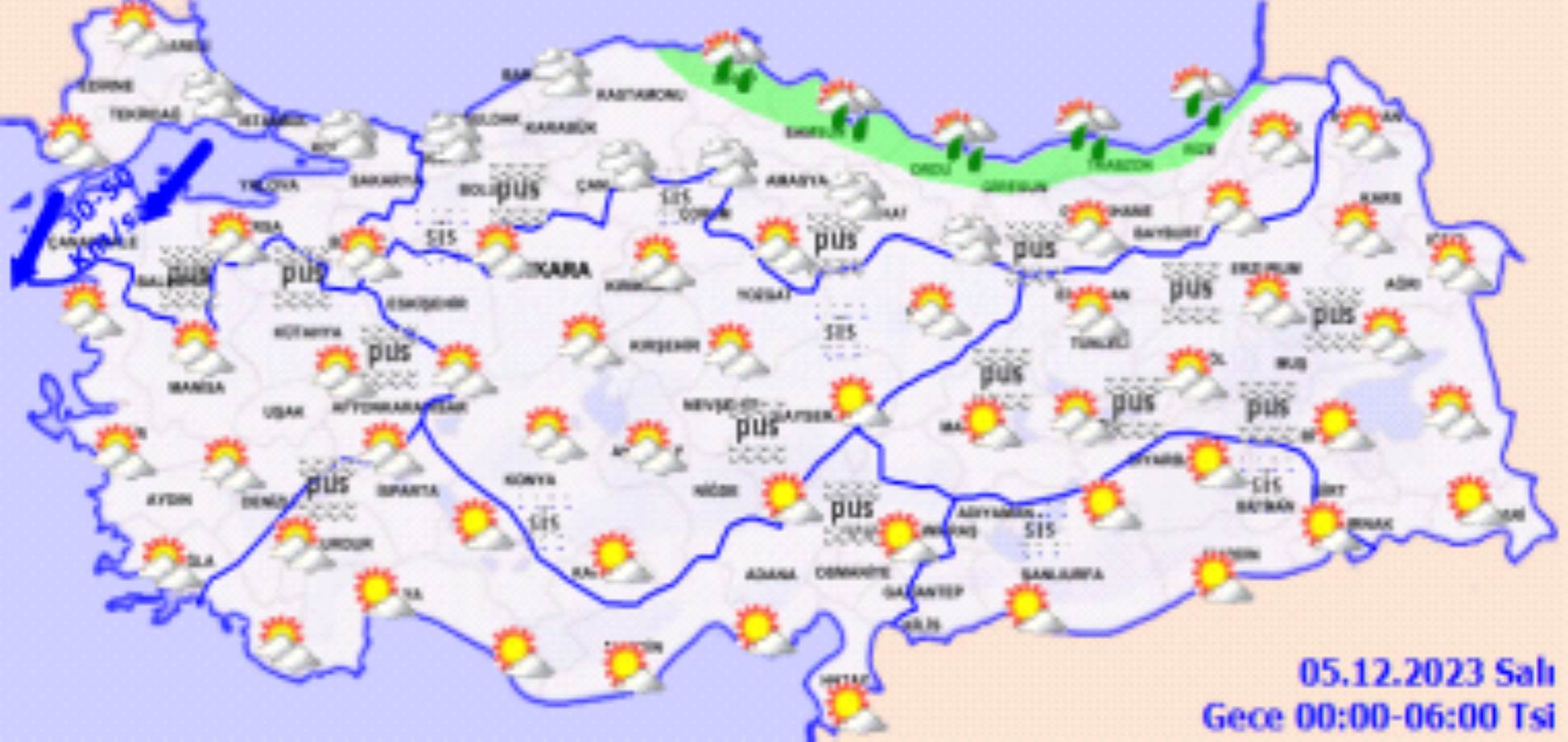 Meteoroloji açıkladı: 4 Aralık 2023 hava durumu raporu... Bugün hava nasıl olacak? Kar yağışı bekleniyor mu?