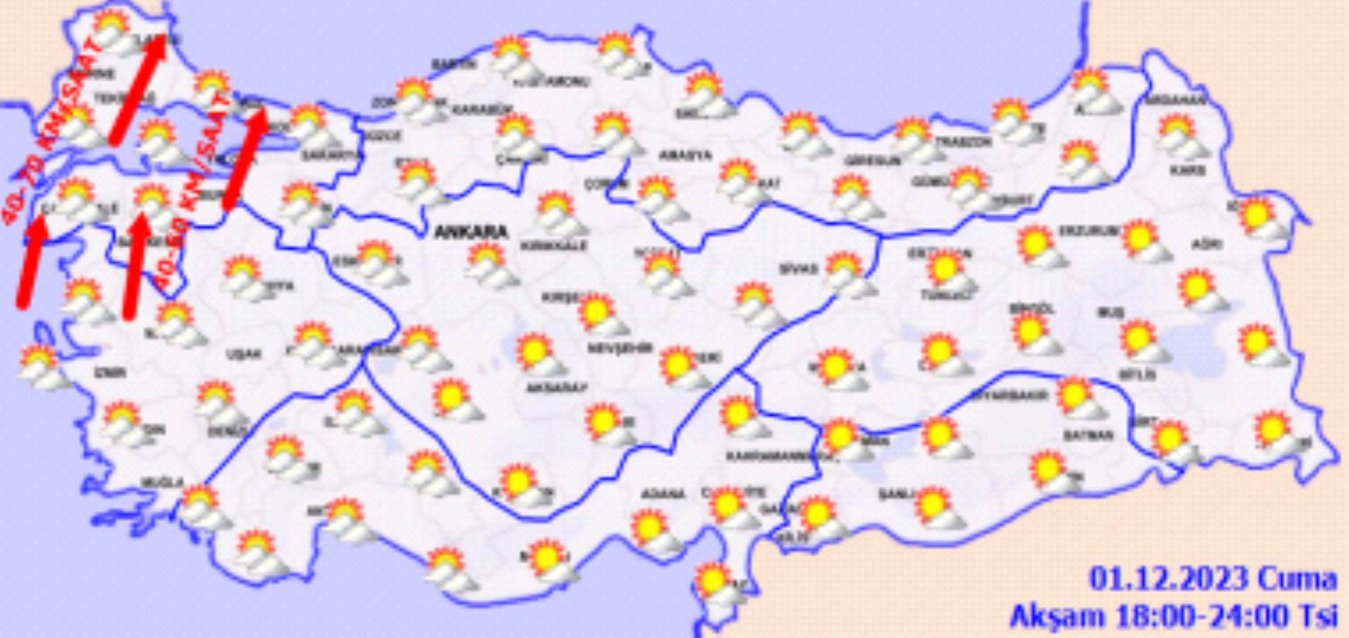 Meteoroloji açıkladı: 1 Aralık 2023 hava durumu raporu... Bugün hava nasıl olacak? Kar yağışı bekleniyor mu?