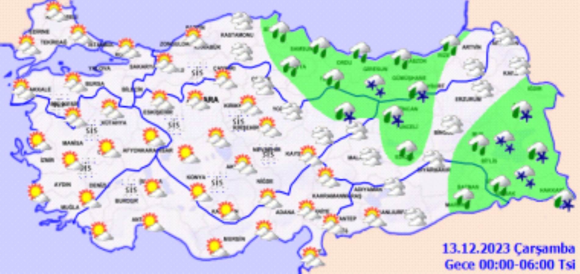 Meteoroloji açıkladı: 12 Aralık 2023 hava durumu raporu... Bugün hava nasıl olacak? Sağanak yağış bekleniyor mu?