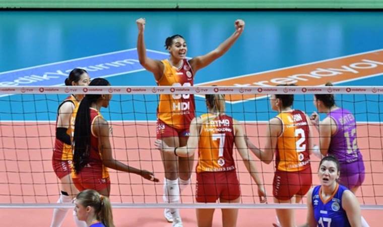 Zorlu mücadelede gülen taraf Galatasaray Daikin!