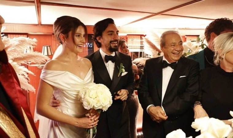 Oyuncu Alina Boz ile 5 aylık sevgilisi Umut Evirgen evlendi