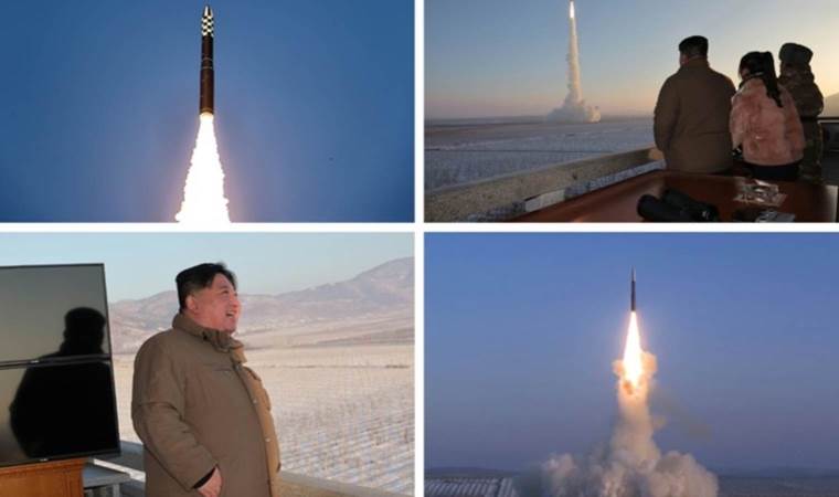Kuzey Kore’den başarılı test: Kıtalararası balistik füze