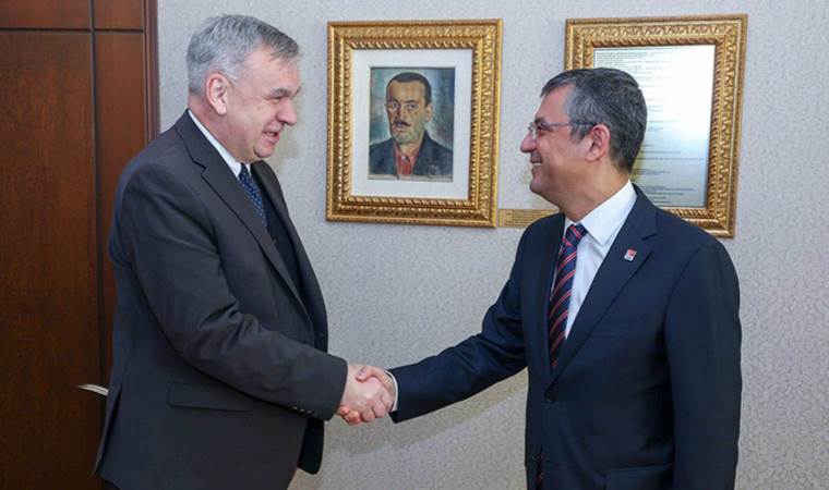 Özgür Özel, Almanya’nın Ankara Büyükelçisi Schulz ile görüştü