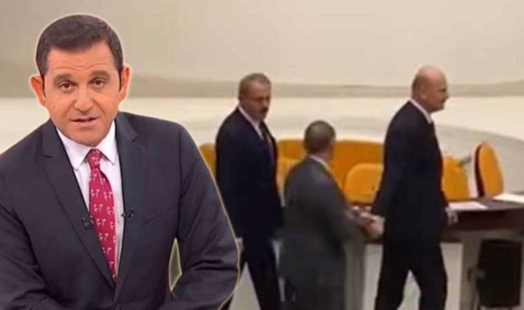 Soylu ve Nebati Meclis’te el ele: Fatih Portakal’dan gündem olan tepki!