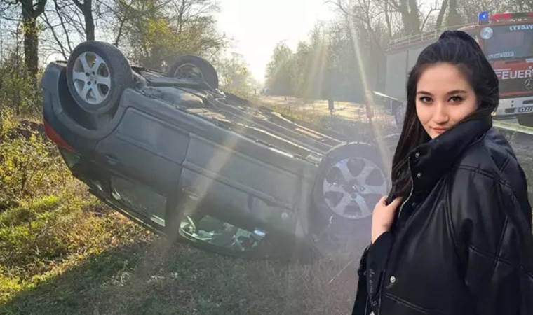 Otomobil takla attı: Sürücüsü Sudenur öldü