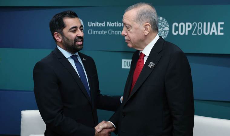 Erdoğan, İskoçya Başbakanı Yusuf ile görüştü