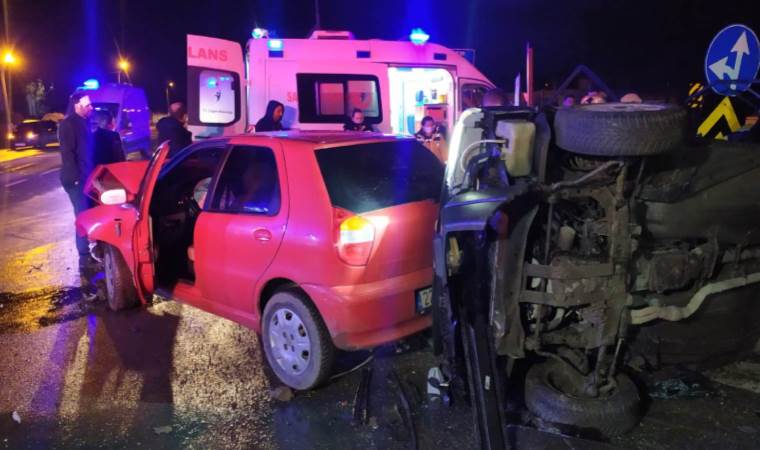 Edirne’de eğlence dönüşü kaza: 1 ölü, 5 yaralı