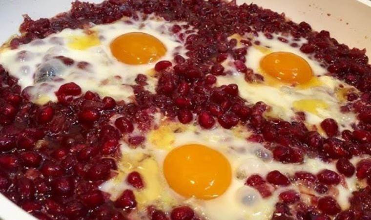 Sıradışı bir lezzet: Narlı yumurta (Narnumru) tarifi…