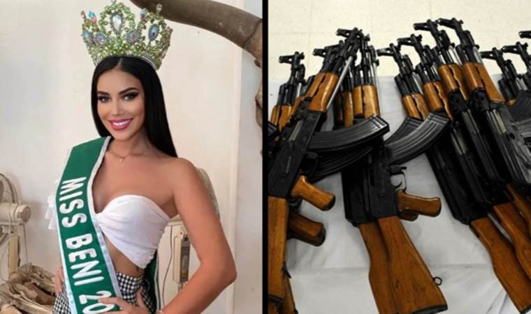 Eski güzellik kraliçesine silah kaçakçılığı tutuklaması