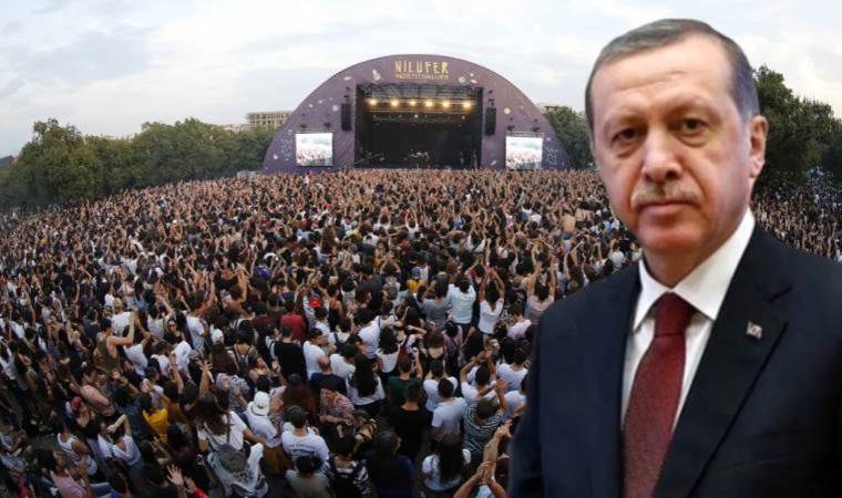 Erdoğan iptal edilen konser ve festivalleri unuttu: ‘Herkesin önünü açtık’