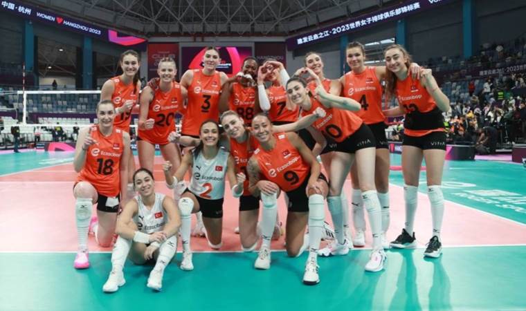 Son Dakika: Türk finalinde kazanan Eczacıbaşı!