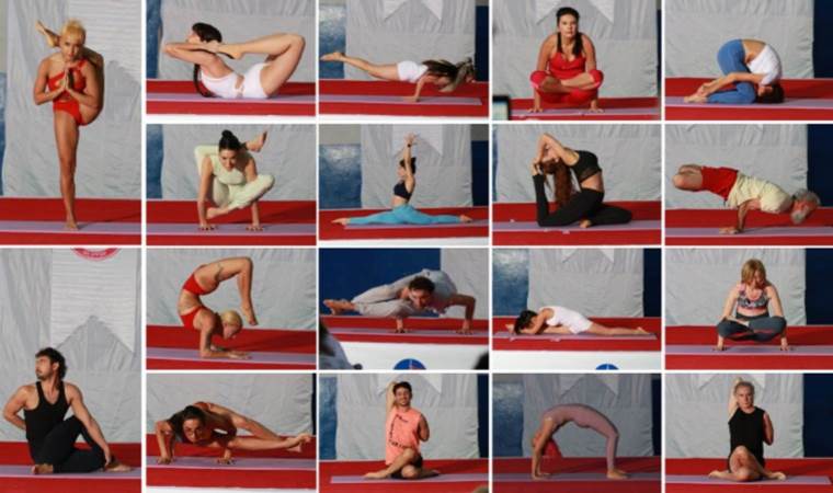 Türkiye Yoga Asana Yarışması’nda sporcular tarih yazdı!