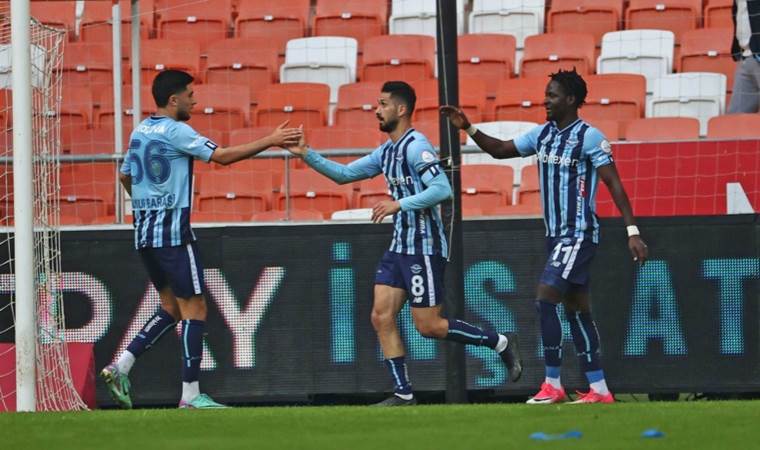 6 maç sonra gülen taraf oldu: Adana Demirspor, sahasında Antalyaspor’u devirdi!