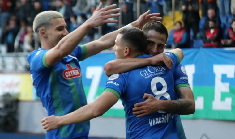 Rize’de çılgın son… Galibiyet uzatma anlarında geldi!