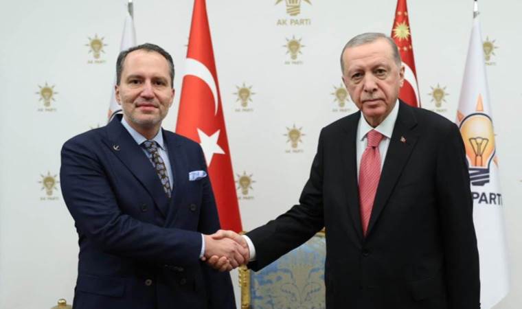 Erdoğan, Fatih Erbakan’la bir araya geldi