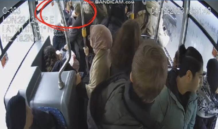 İETT otobüsündeki biber gazlı kavga… Yolcular fenalaştı!