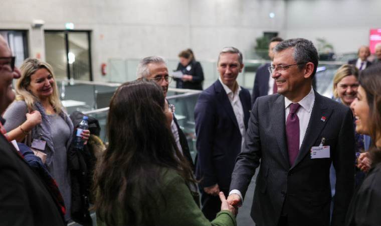 Özgür Özel, SPD milletvekilleri ile bir araya geldi!