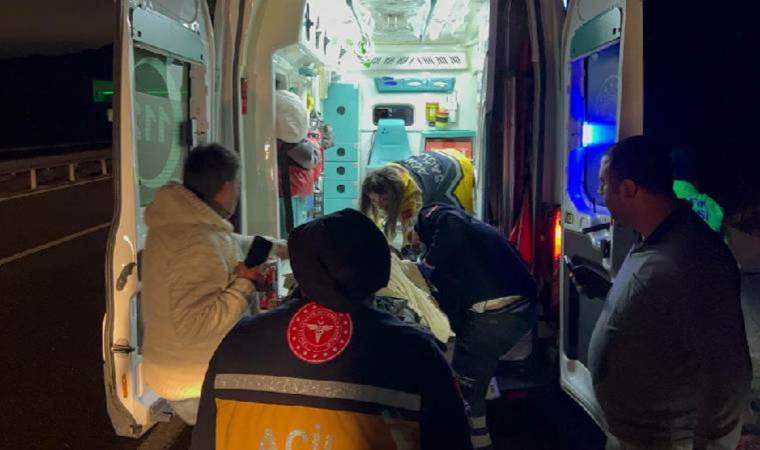 Yaralı sürücüye yardım etmek isterken hayatlarını kaybettiler!