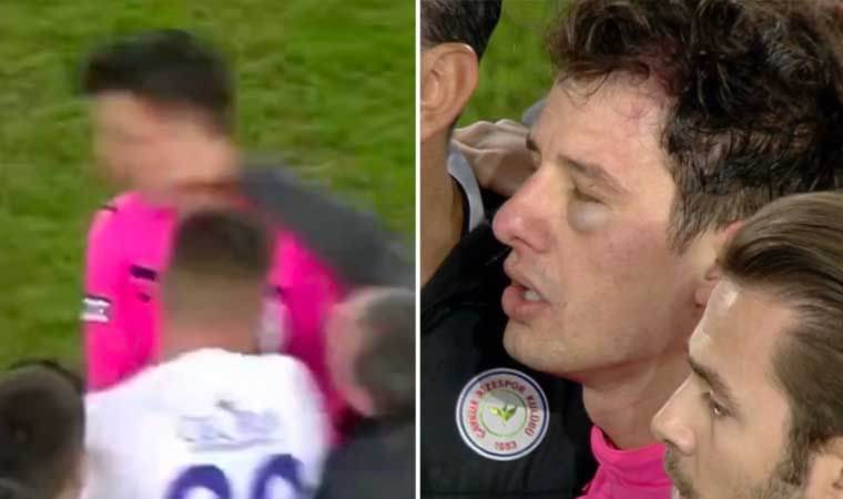 Ankaragücü başkanından hakeme yumruklu saldırı