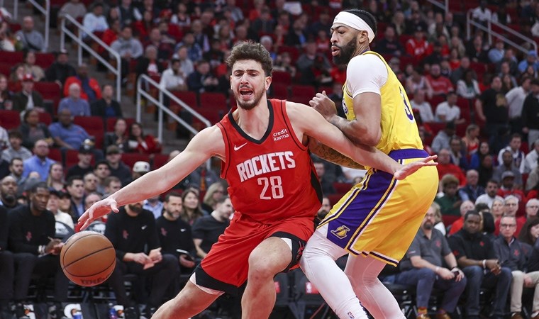 NBA'de Alperen Şengün'den 31 sayı: Houston Rockets, Los Angeles Lakers'a acımadı!