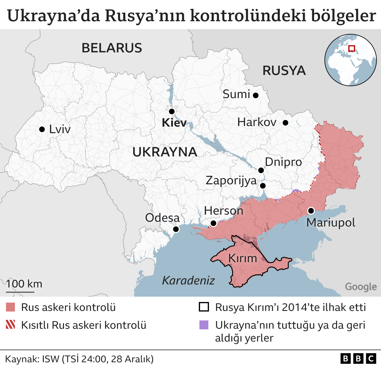 Ukrayna Savaşı: Savaşın 2024'teki gidişatına dair üç muhtemel senaryo