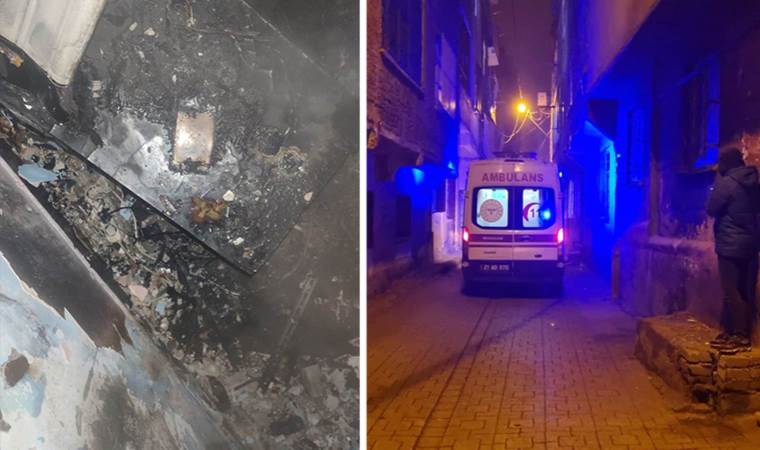 Gece şarjda bırakılan cep telefonu alev aldı: Anne ve 4 çocuğu yaralı!