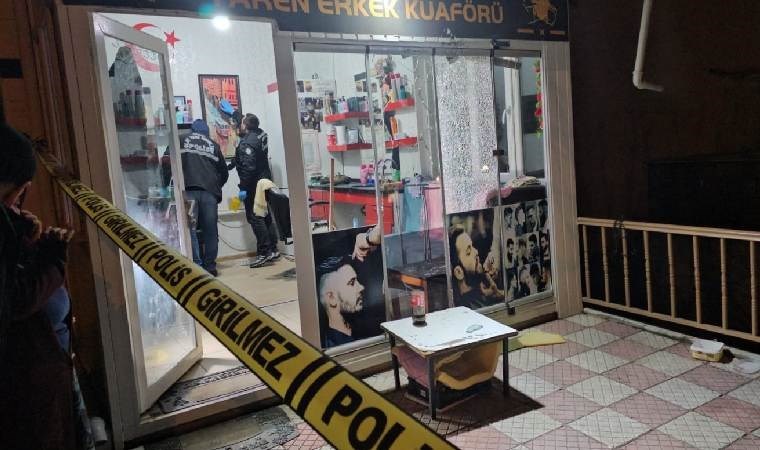 Çorum’da erkek kuaför salonuna silahlı saldırı!