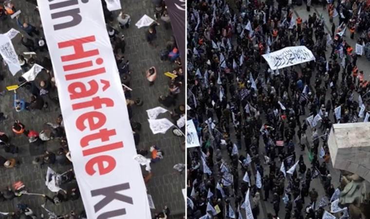 Laikliğe meydan okuyorlar: Göstere göstere hilafet çağrısı!